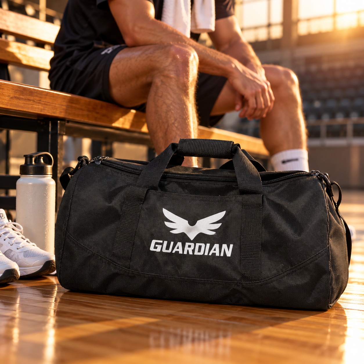 04 Guardian dufflebag   ved banen
